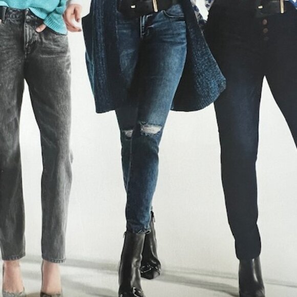 Cabi The Skinny Deconstructed Size 10 Jeans - Picture 6 of 8